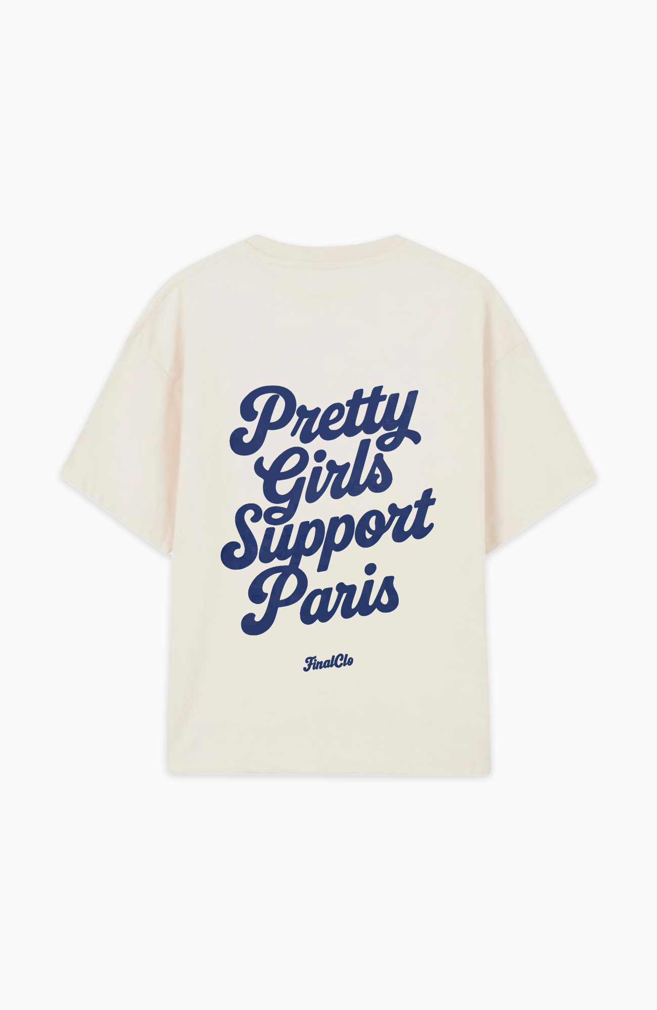 PRETTY GIRLS SUPPORT PARIS OVERSIZED SHIRT