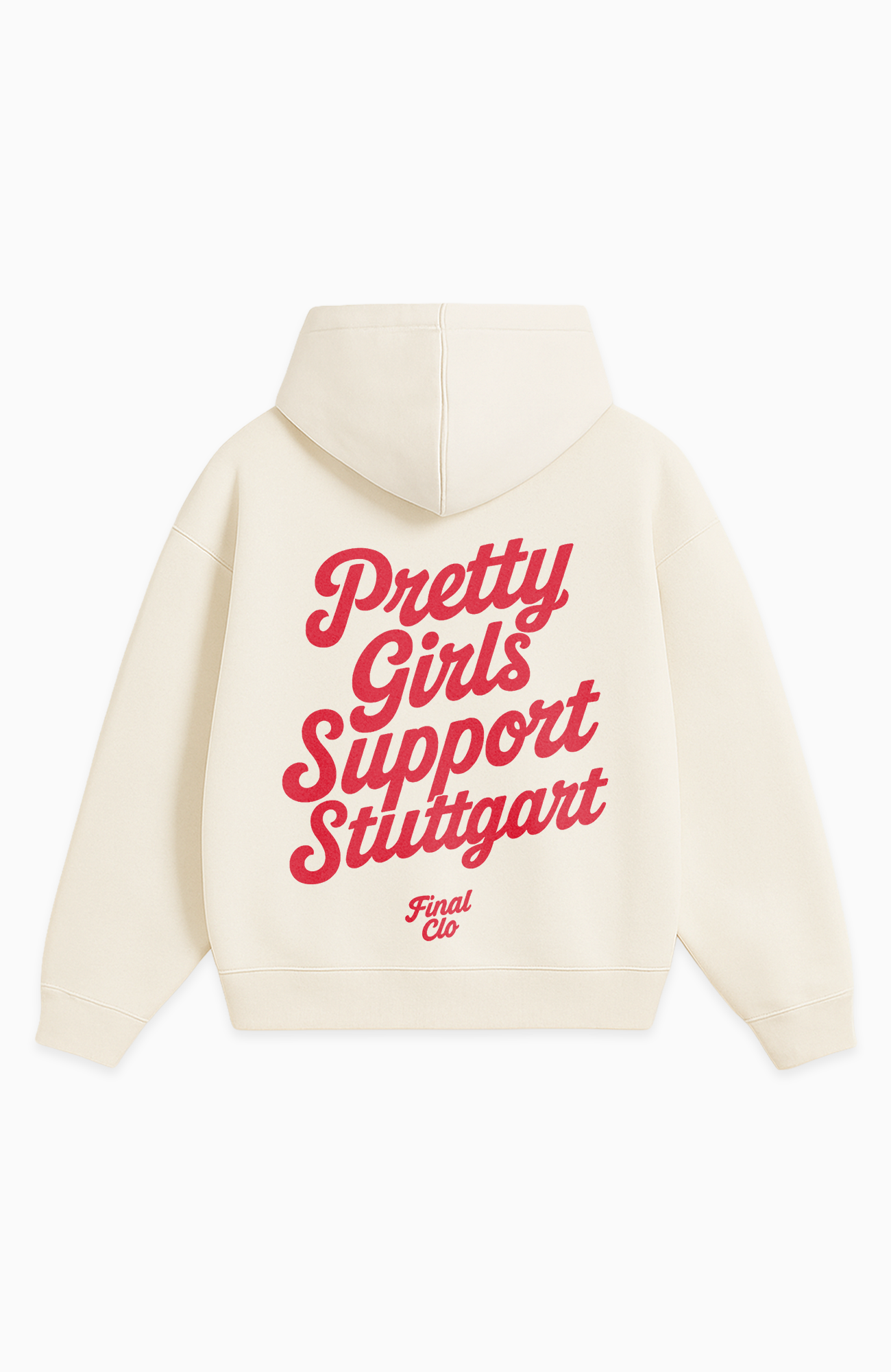 PRETTY GIRLS SUPPORT STUTTGART OVERSIZED HOODIE