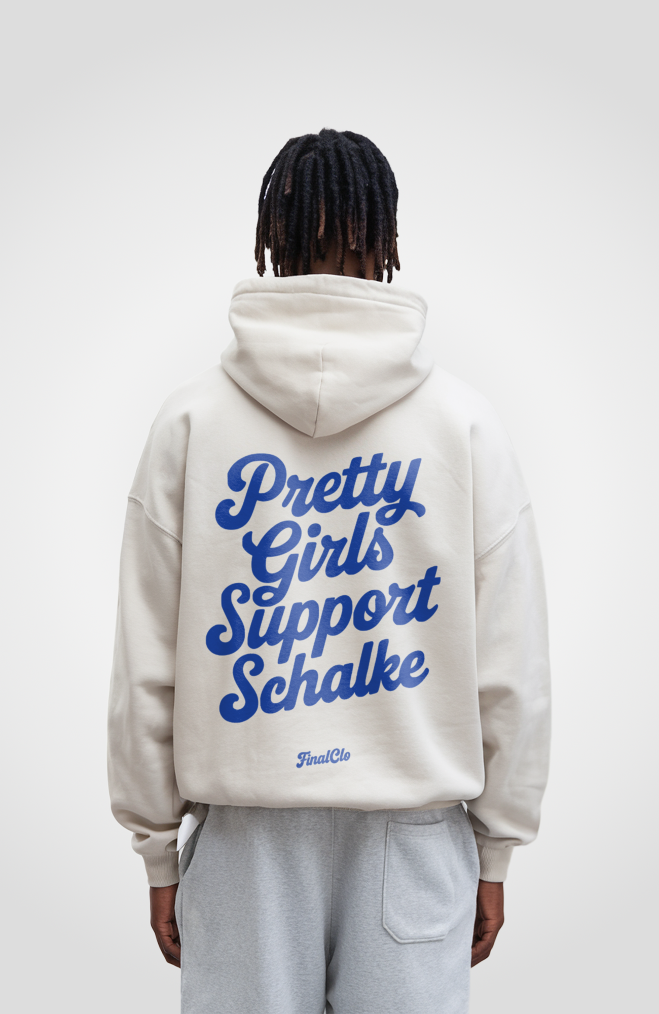 PRETTY GIRLS SUPPORT SCHALKE OVERSIZED HOODIE