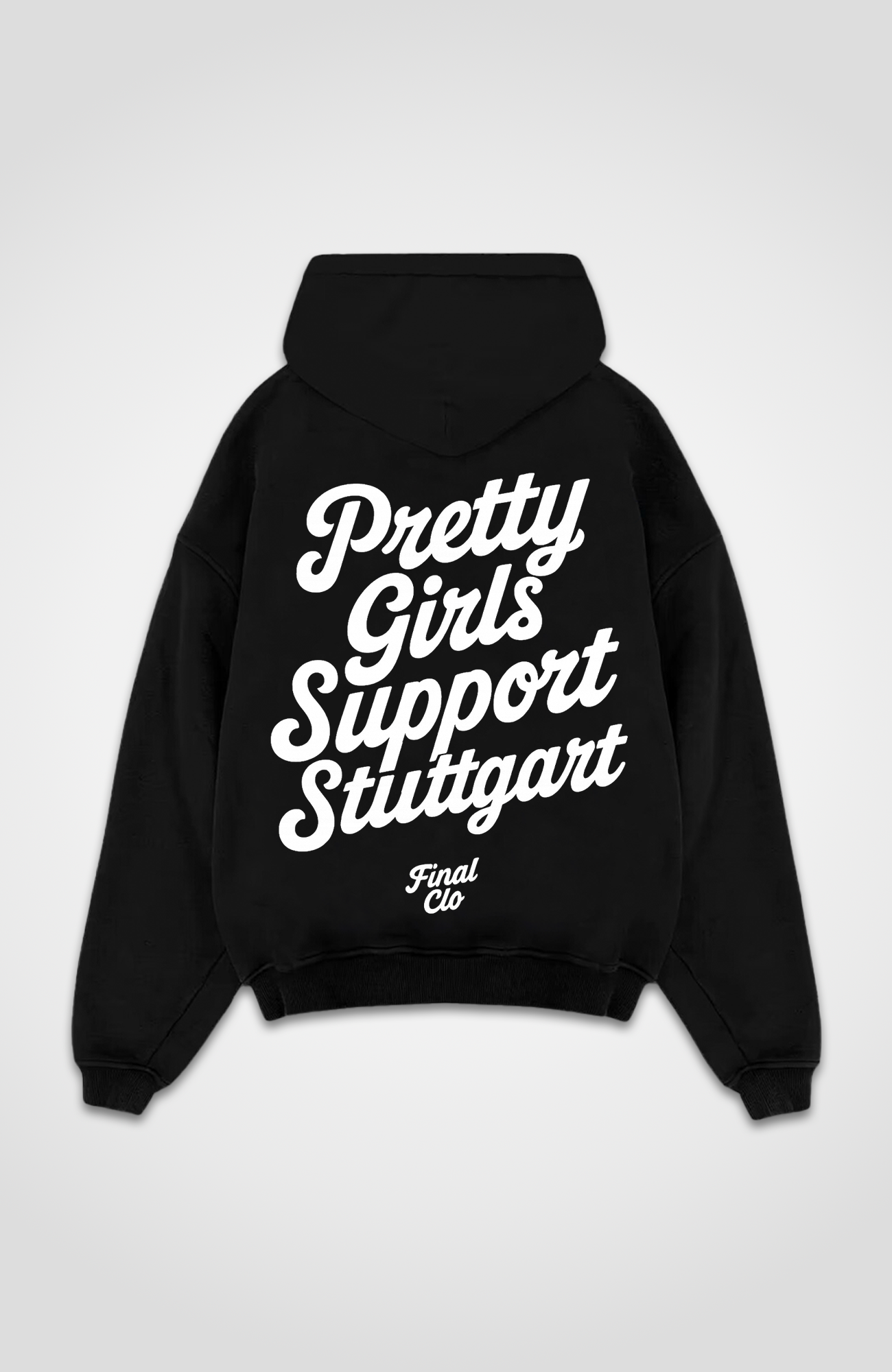 PRETTY GIRLS SUPPORT STUTTGART OVERSIZED HOODIE