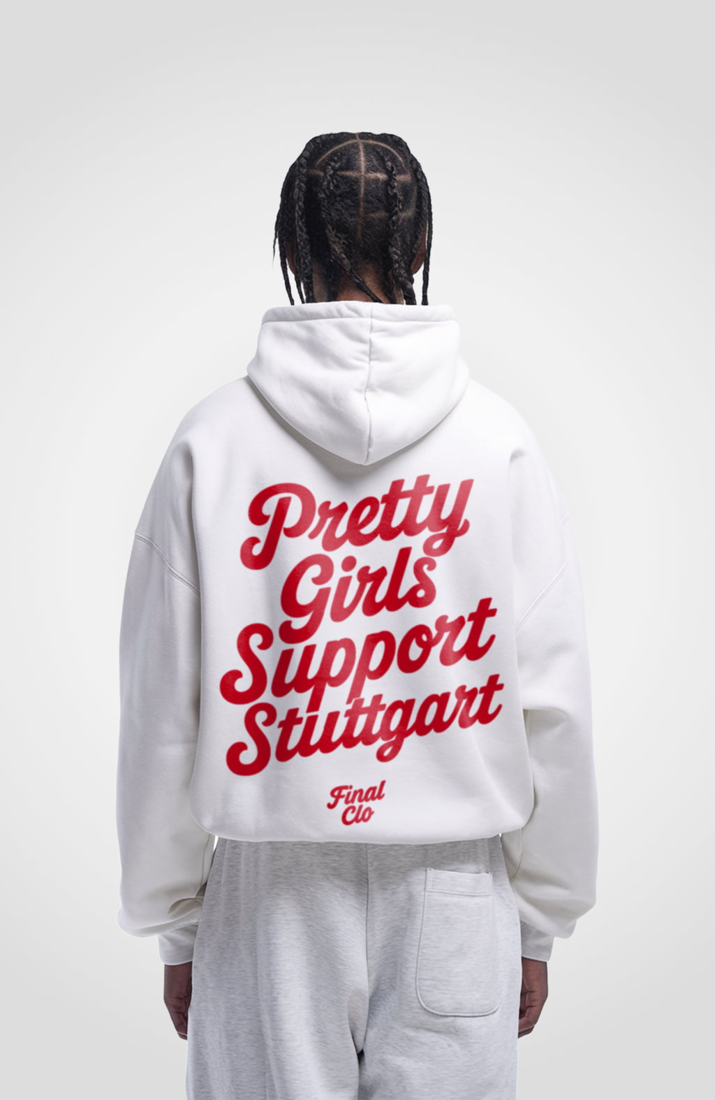 PRETTY GIRLS SUPPORT STUTTGART OVERSIZED HOODIE