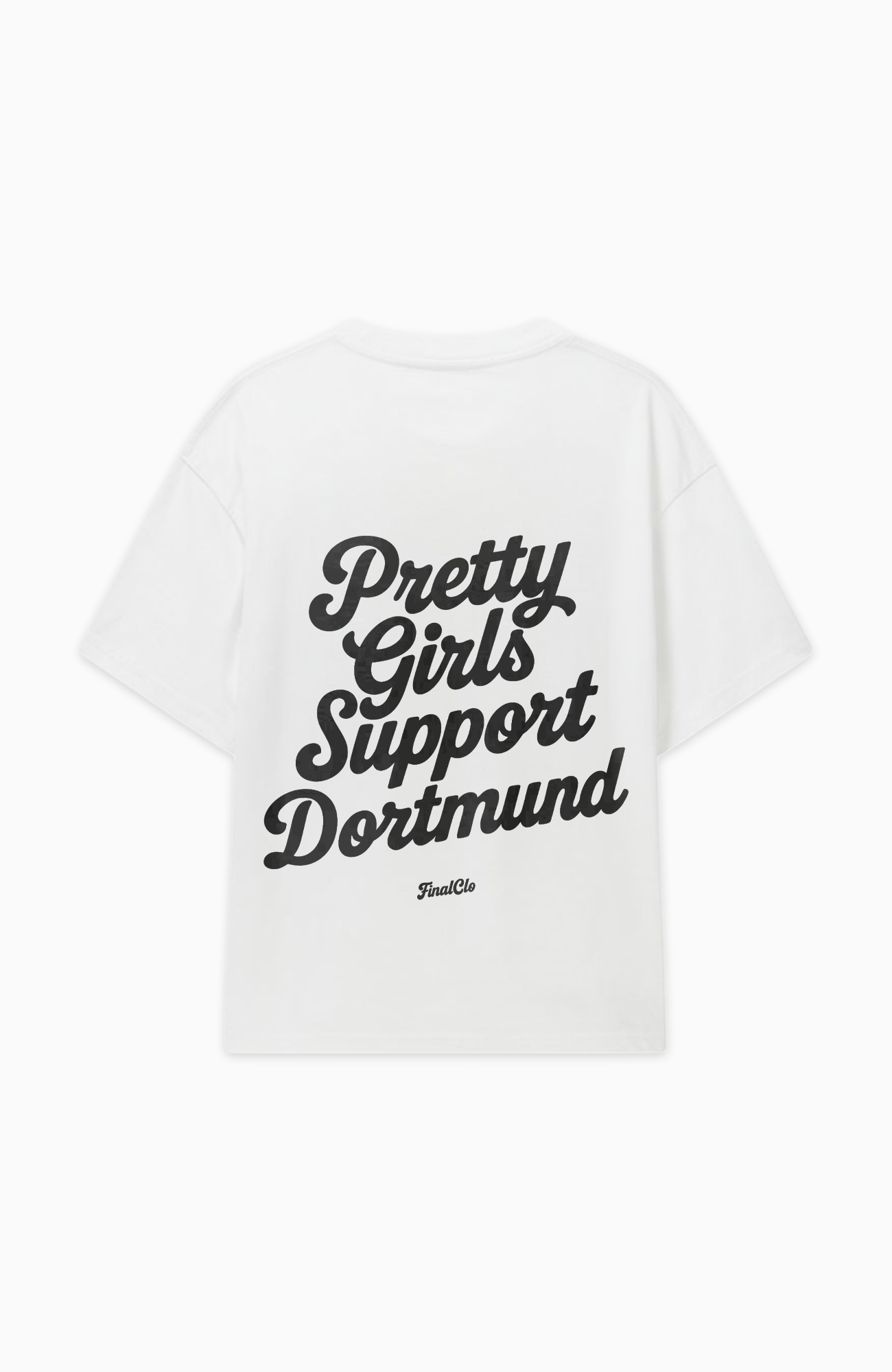 PRETTY GIRLS SUPPORT DORTMUND OVERSIZED SHIRT