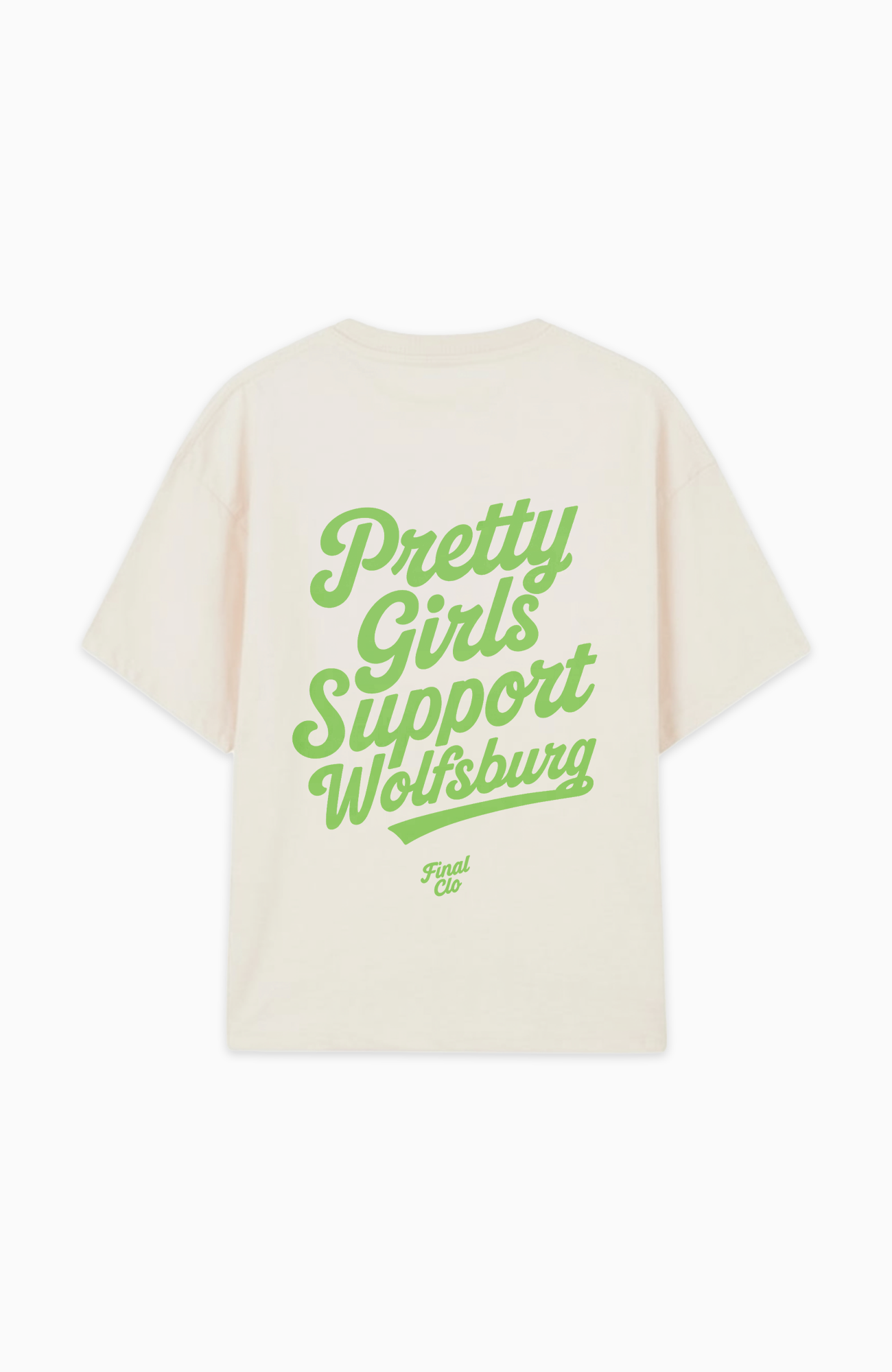 PRETTY GIRLS SUPPORT WOLFSBURG OVERSIZED SHIRT