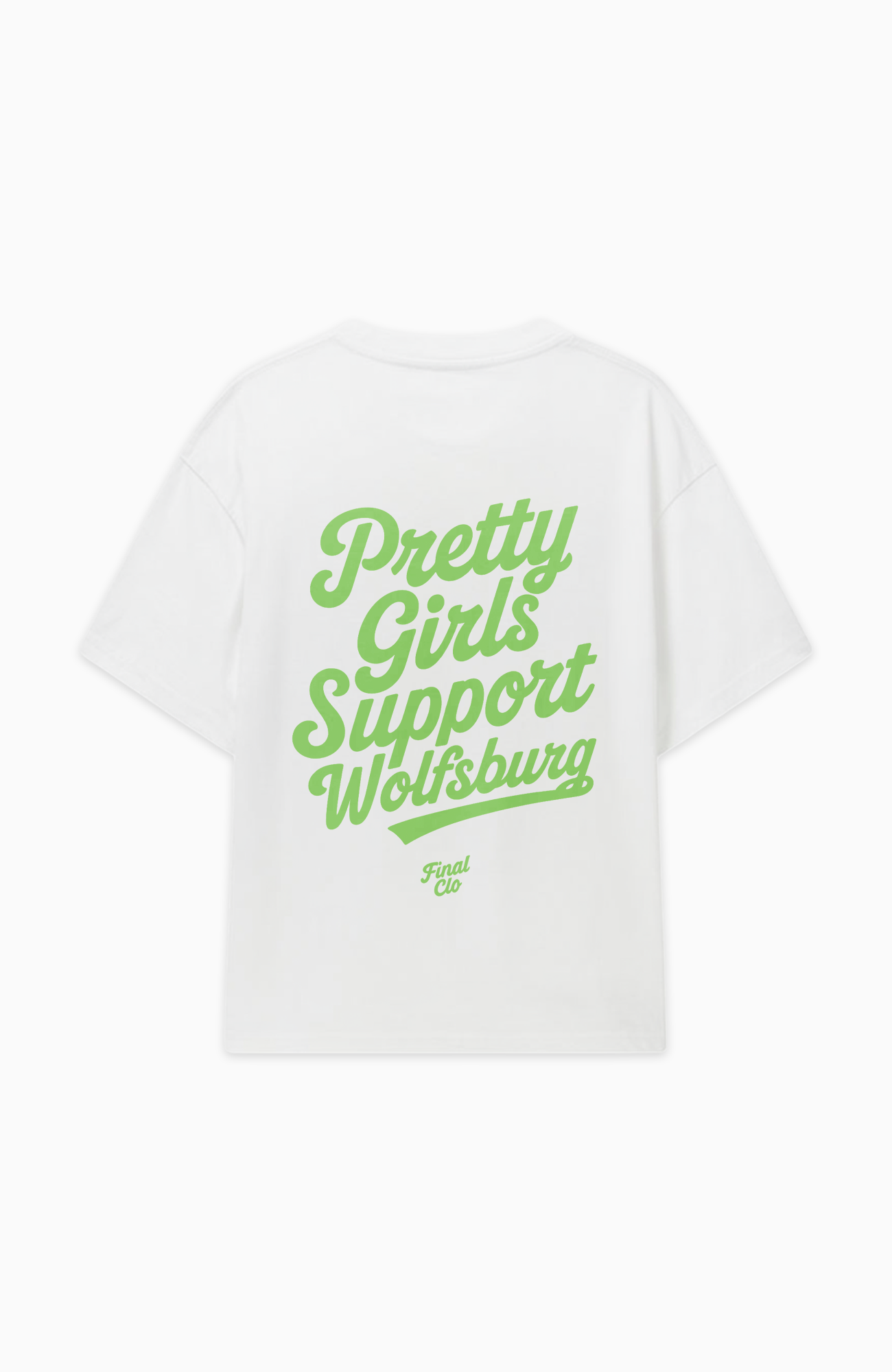 PRETTY GIRLS SUPPORT WOLFSBURG OVERSIZED SHIRT