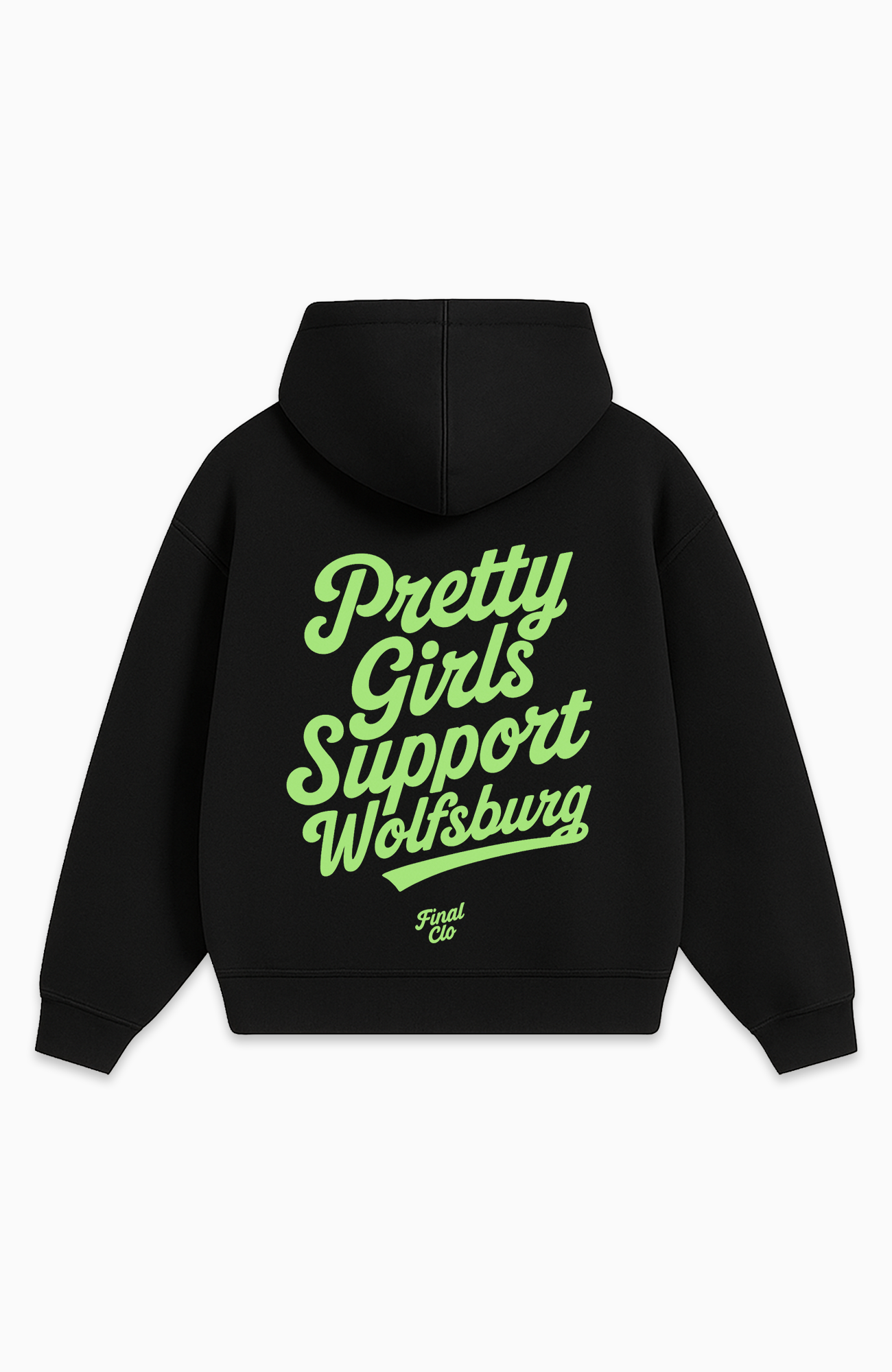 PRETTY GIRLS SUPPORT WOLFSBURG OVERSIZED HOODIE