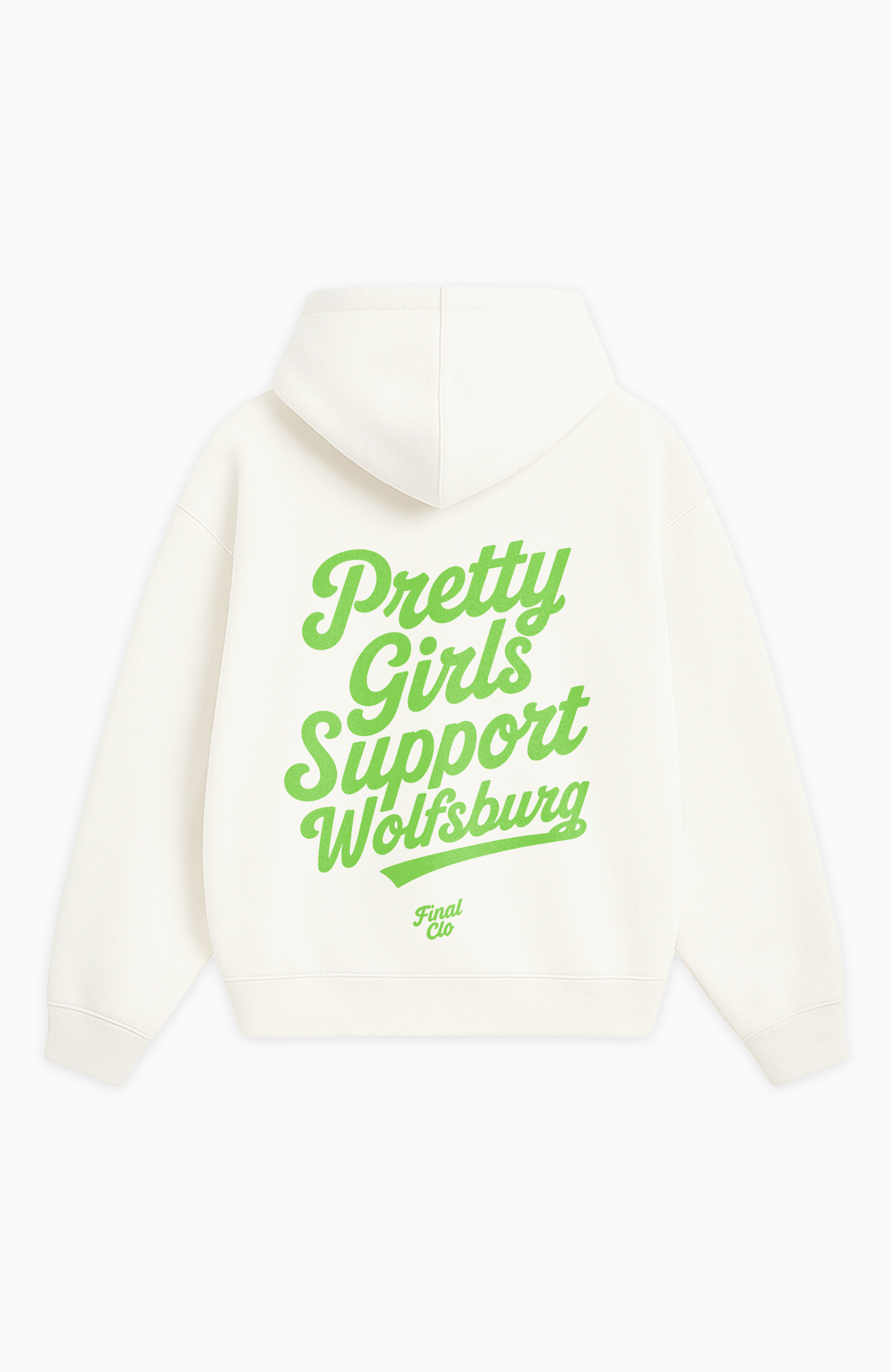 PRETTY GIRLS SUPPORT WOLFSBURG OVERSIZED HOODIE