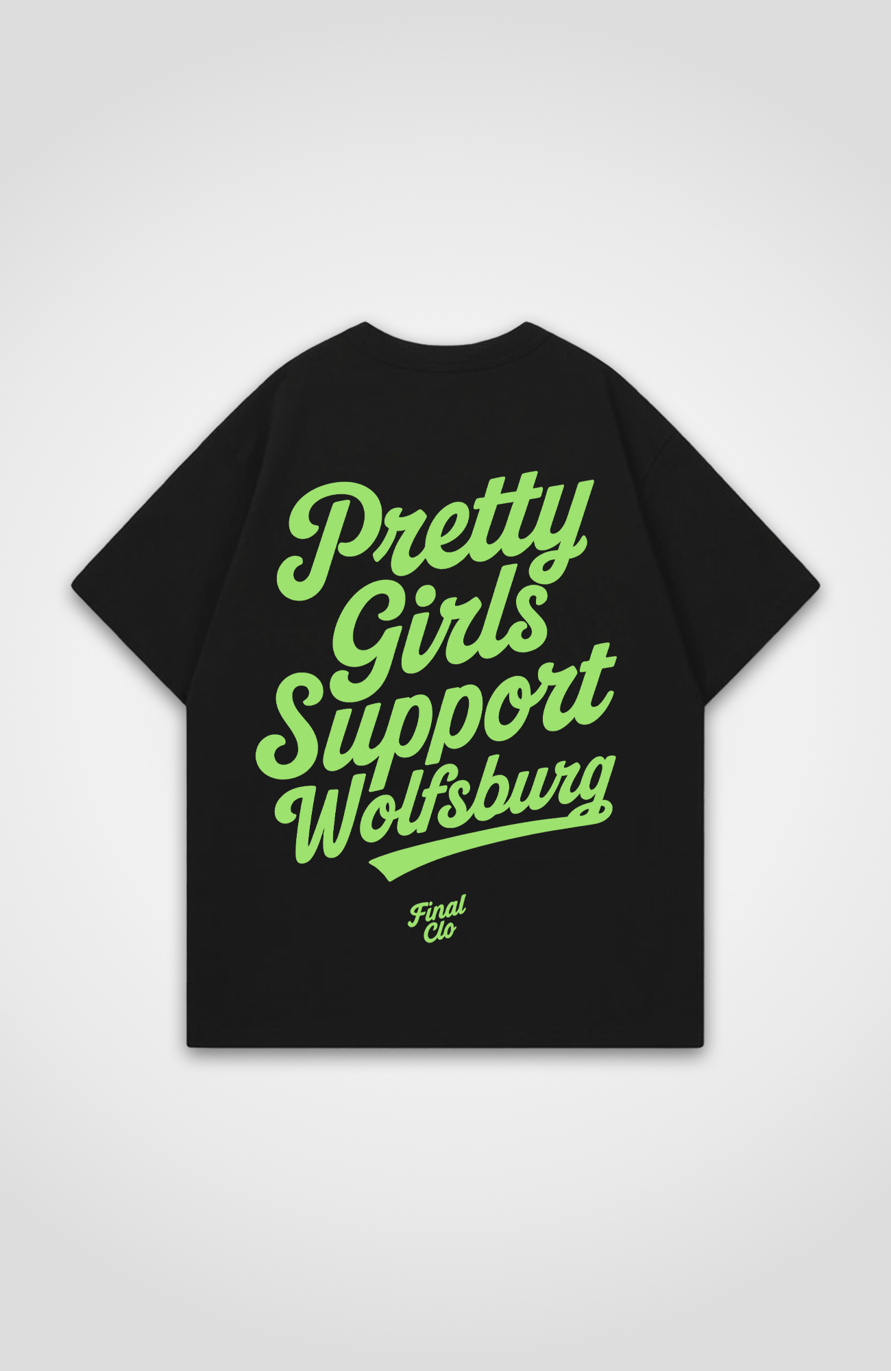 PRETTY GIRL SUPPORT VFL WOLFSBURG OVERSIZED SHIRT
