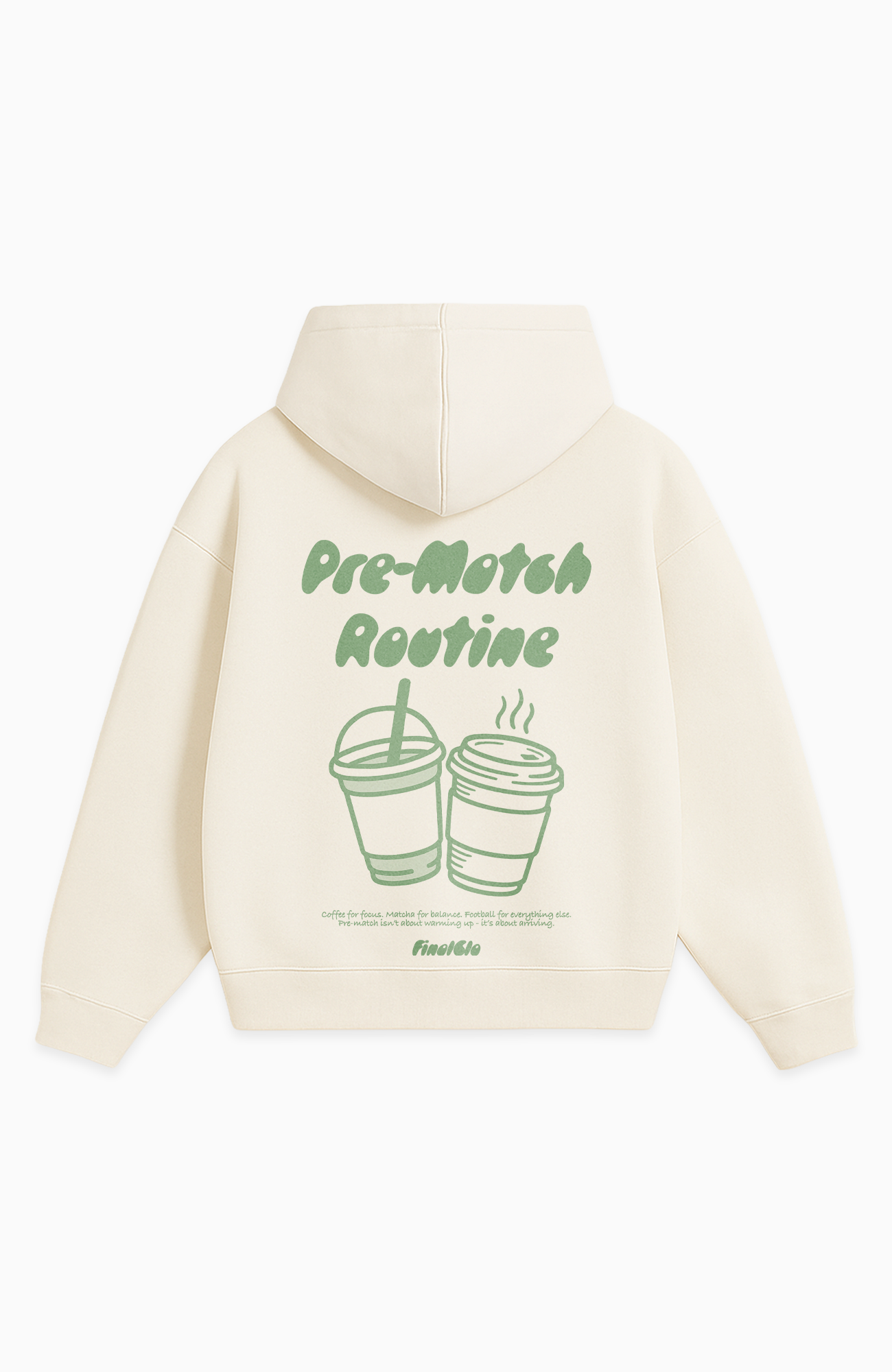 PRE MATCH ROUTINE OVERSIZED HOODIE