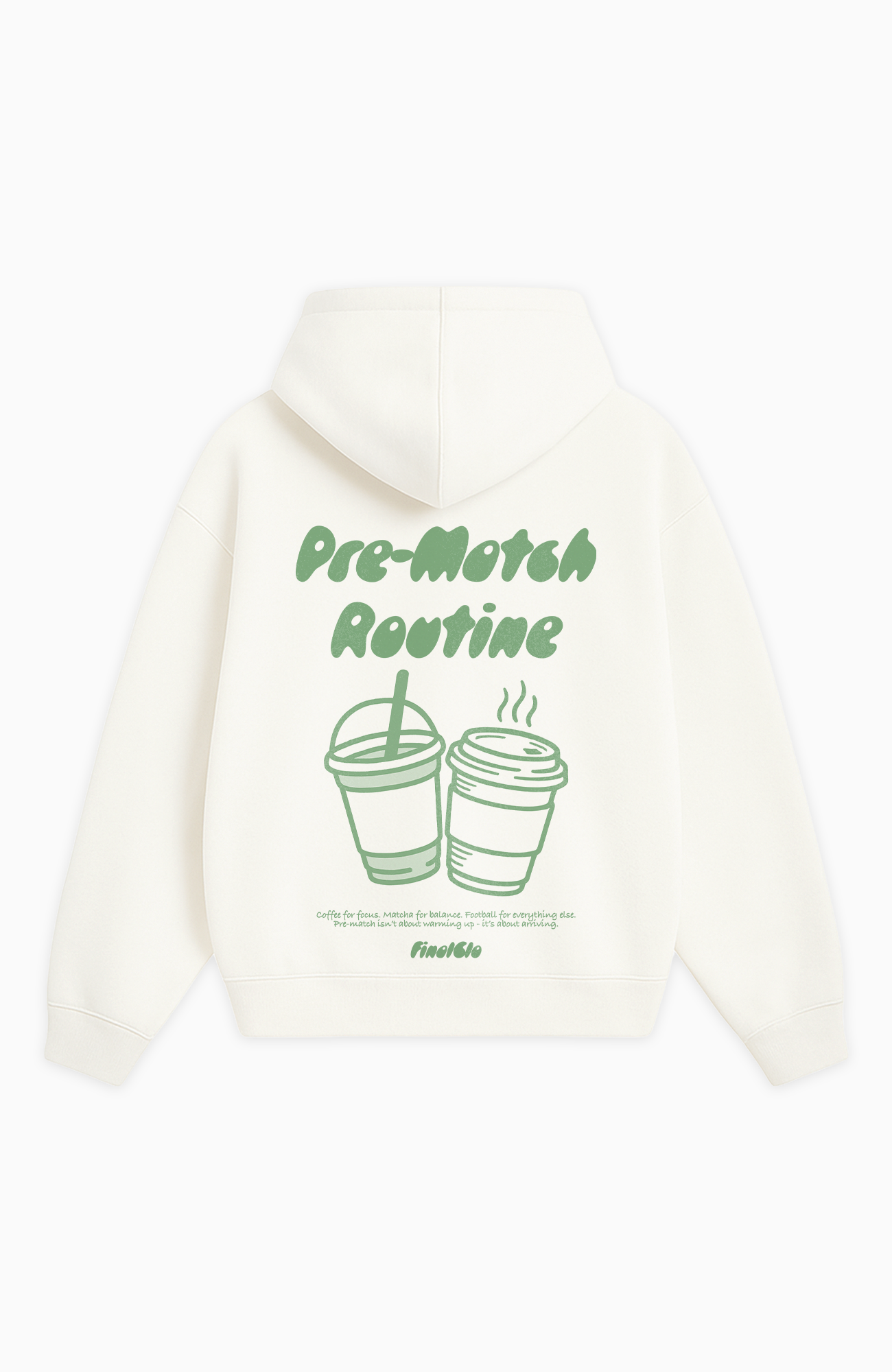 PRE MATCH ROUTINE OVERSIZED HOODIE