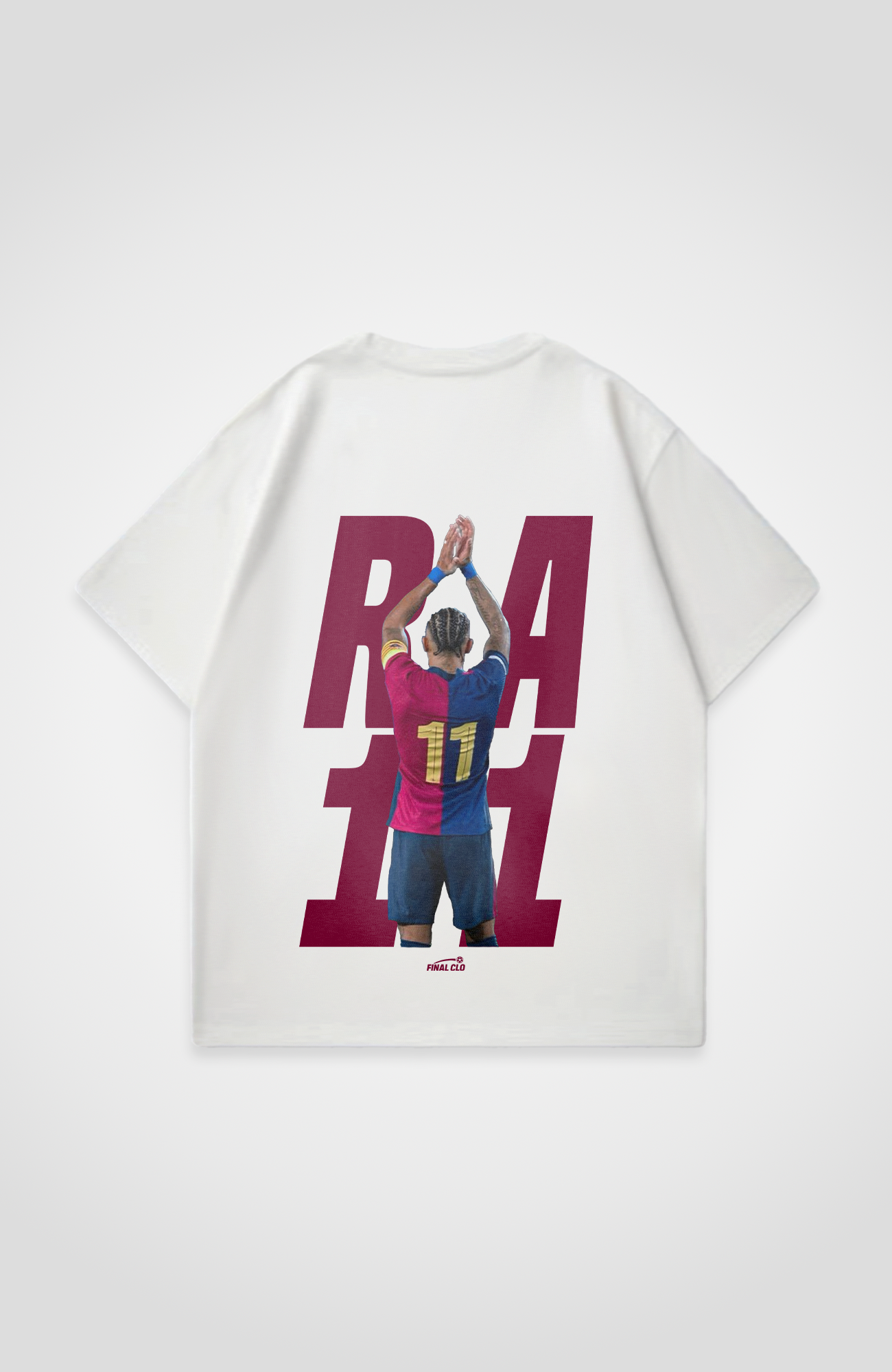 RA 11 FOOTBALL MERCH OVERSIZED SHIRT