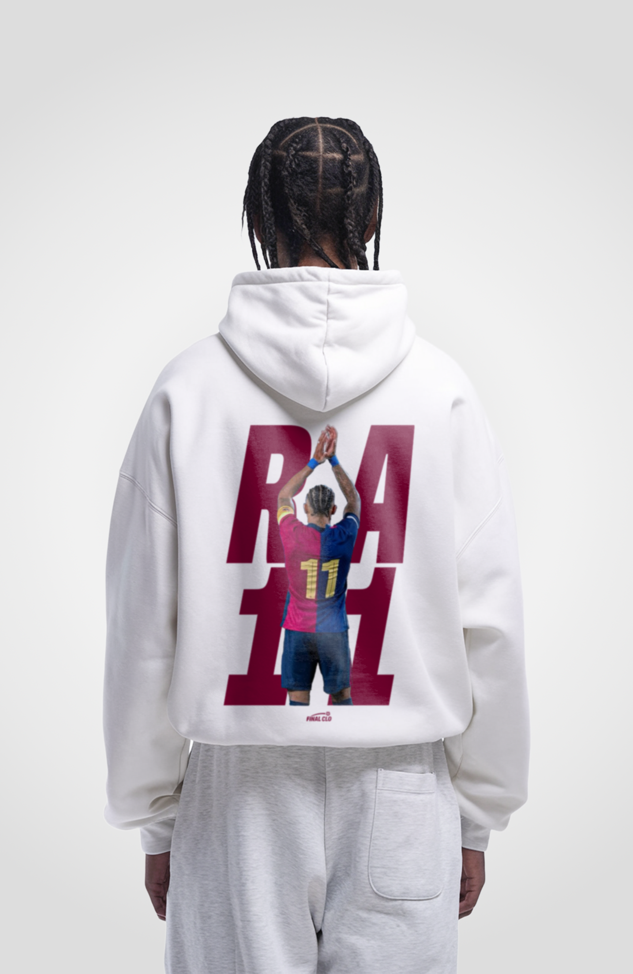 RA 11 FOOTBALL MERCH OVERSIZED HOODIE
