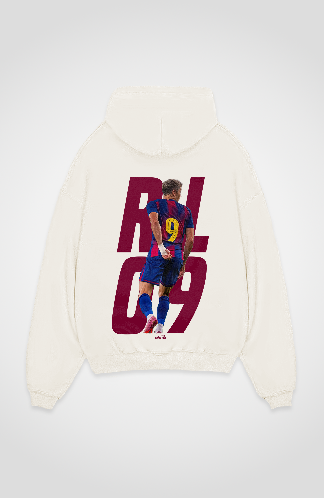 RL 09 FOOTBALL MERCH OVERSIZED HOODIE
