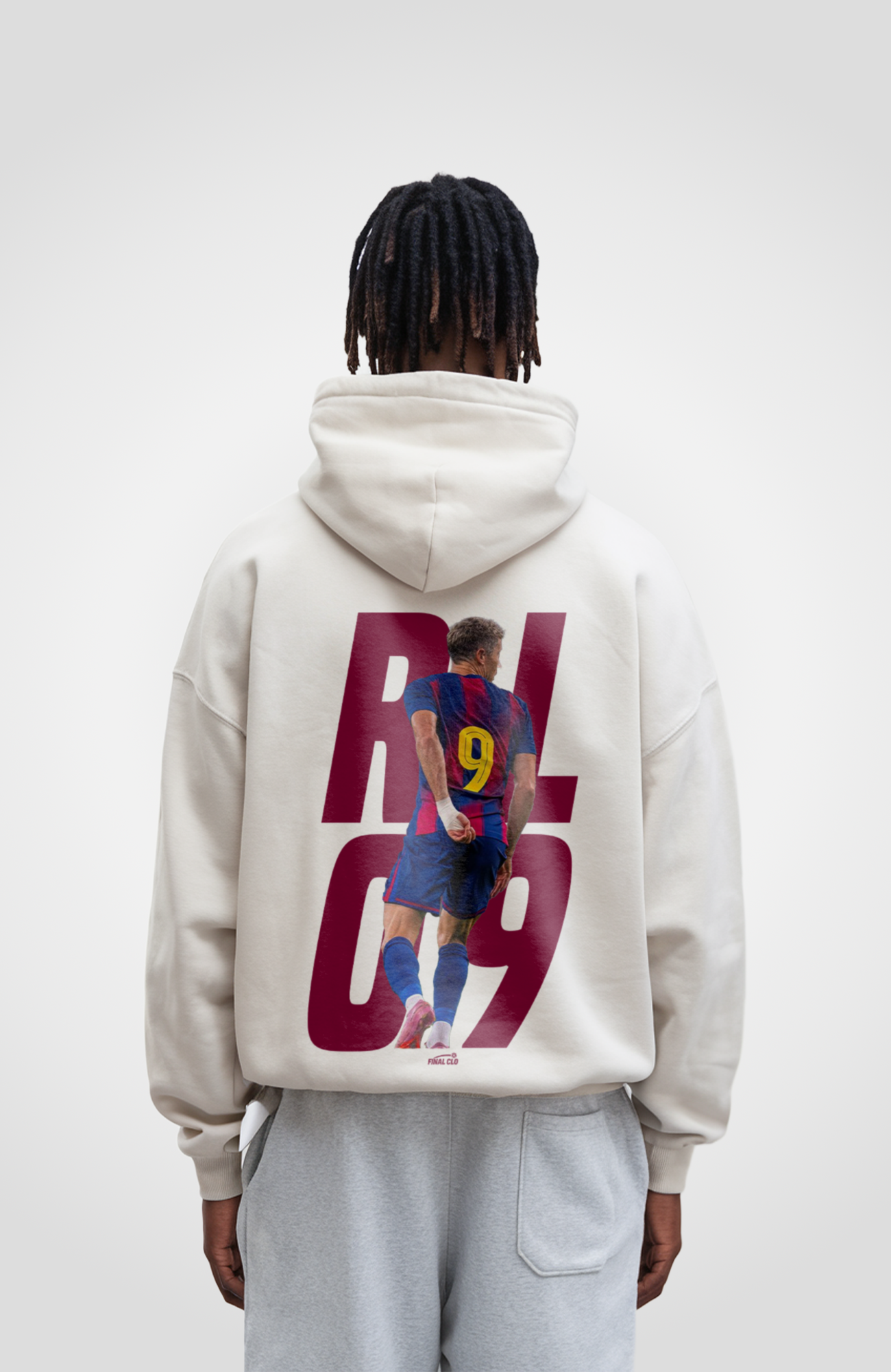 RL 09 FOOTBALL MERCH OVERSIZED HOODIE