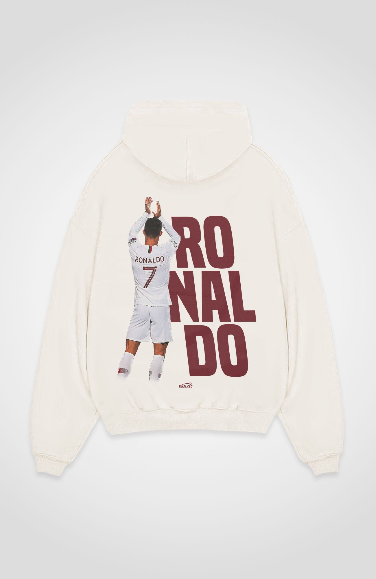 RONALDO FOOTBALL MERCH OVERSIZED HOODIE