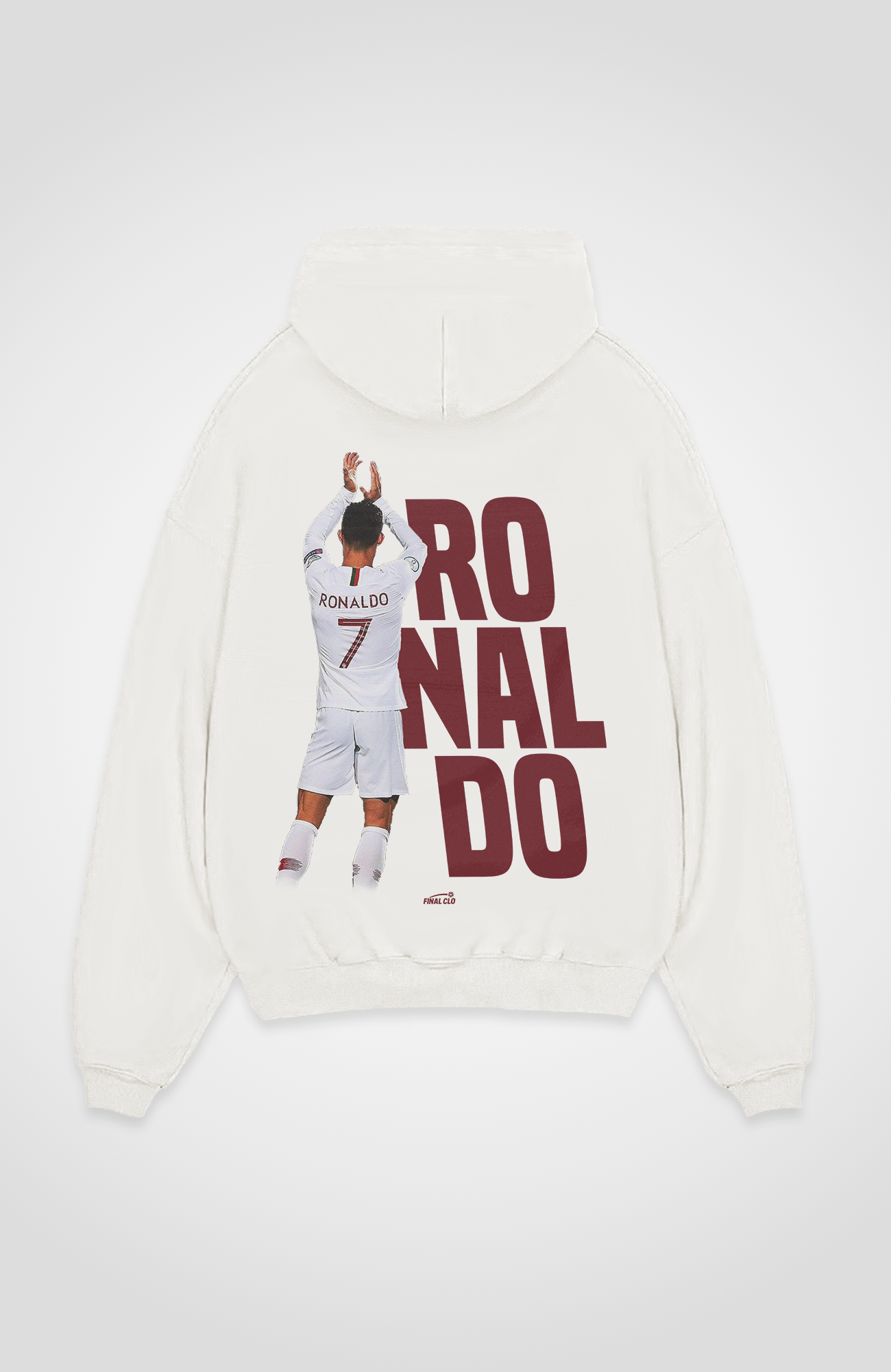 RONALDO FOOTBALL MERCH OVERSIZED HOODIE
