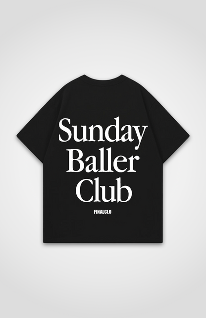 SUNDAY BALLER CLUB OVERSIZED SHIRT
