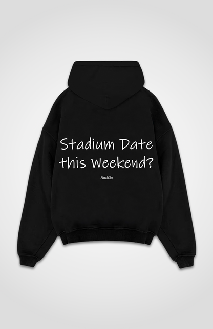 STADIUM DATE OVERSIZED HOODIE