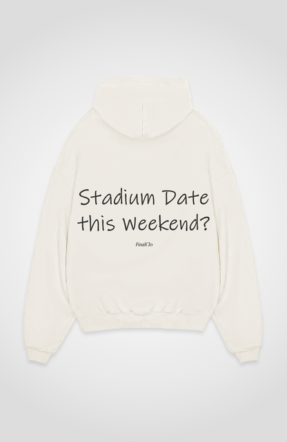 STADIUM DATE OVERSIZED HOODIE
