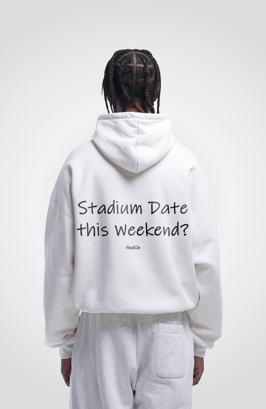 STADIUM DATE OVERSIZED HOODIE