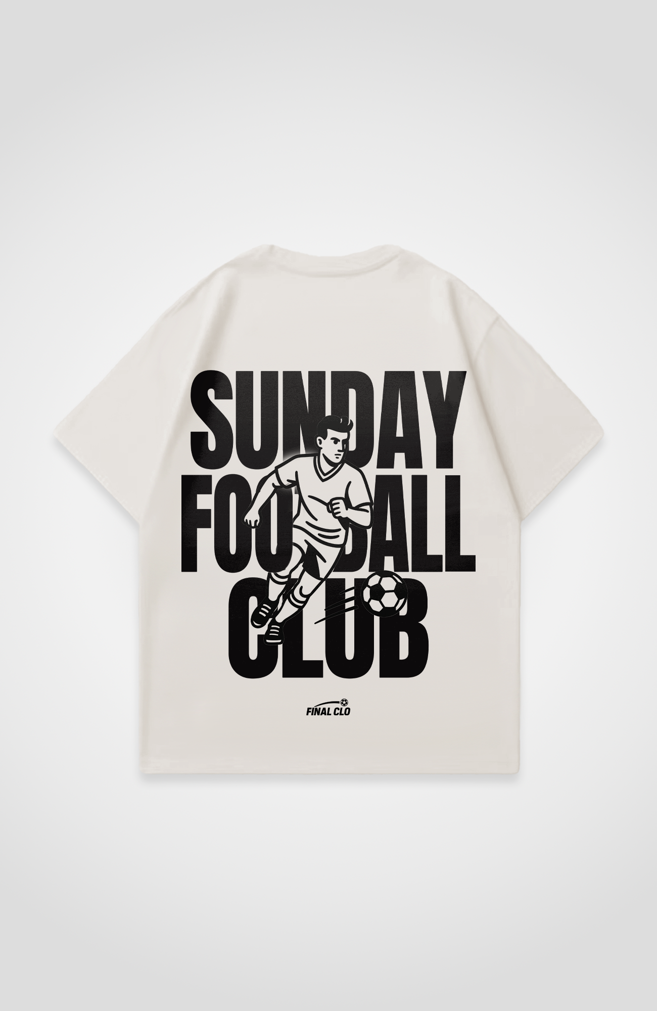 SUNDAY FOOTBALL CLUB OVERSIZED SHIRT