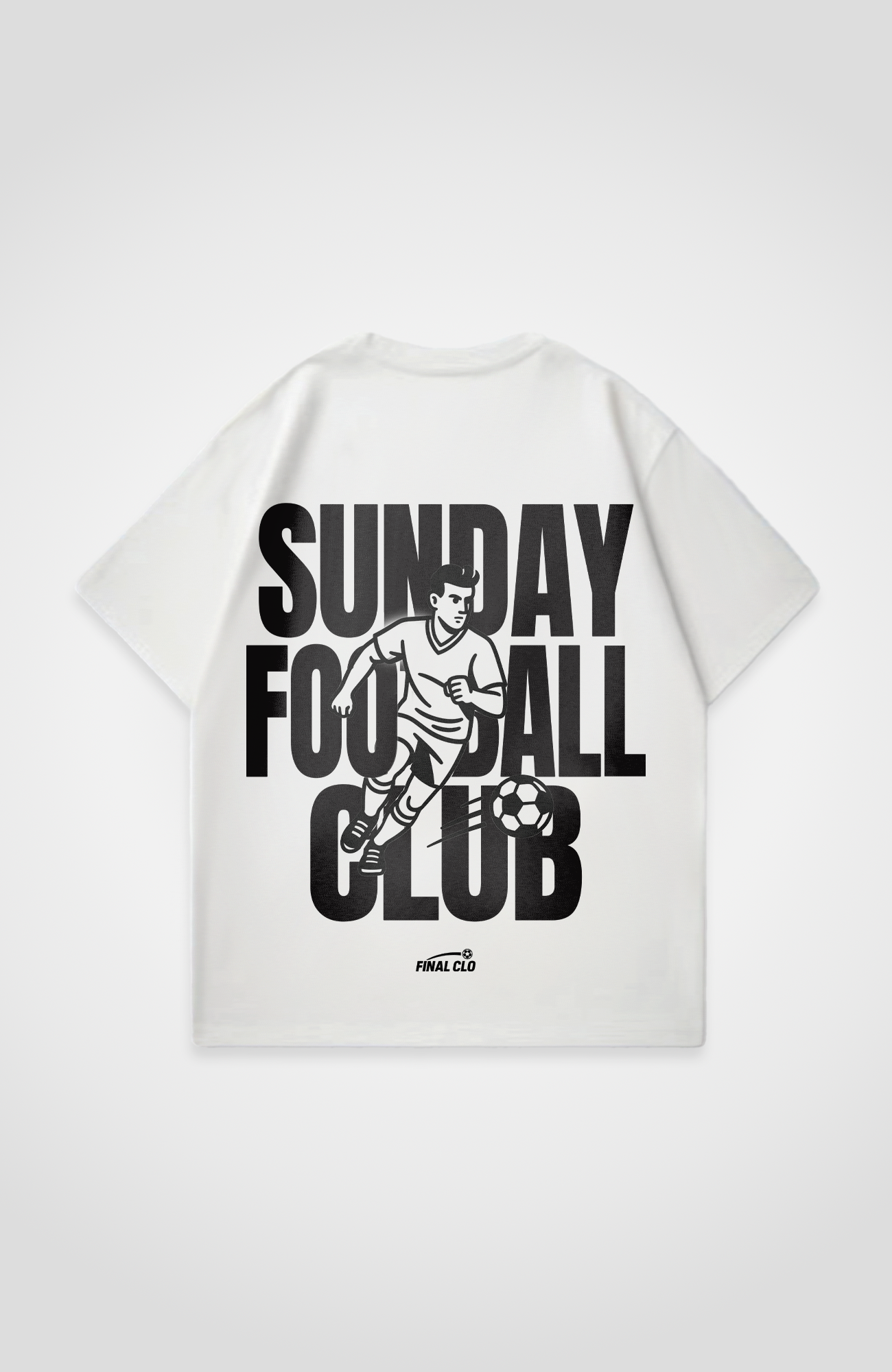 SUNDAY FOOTBALL CLUB OVERSIZED SHIRT