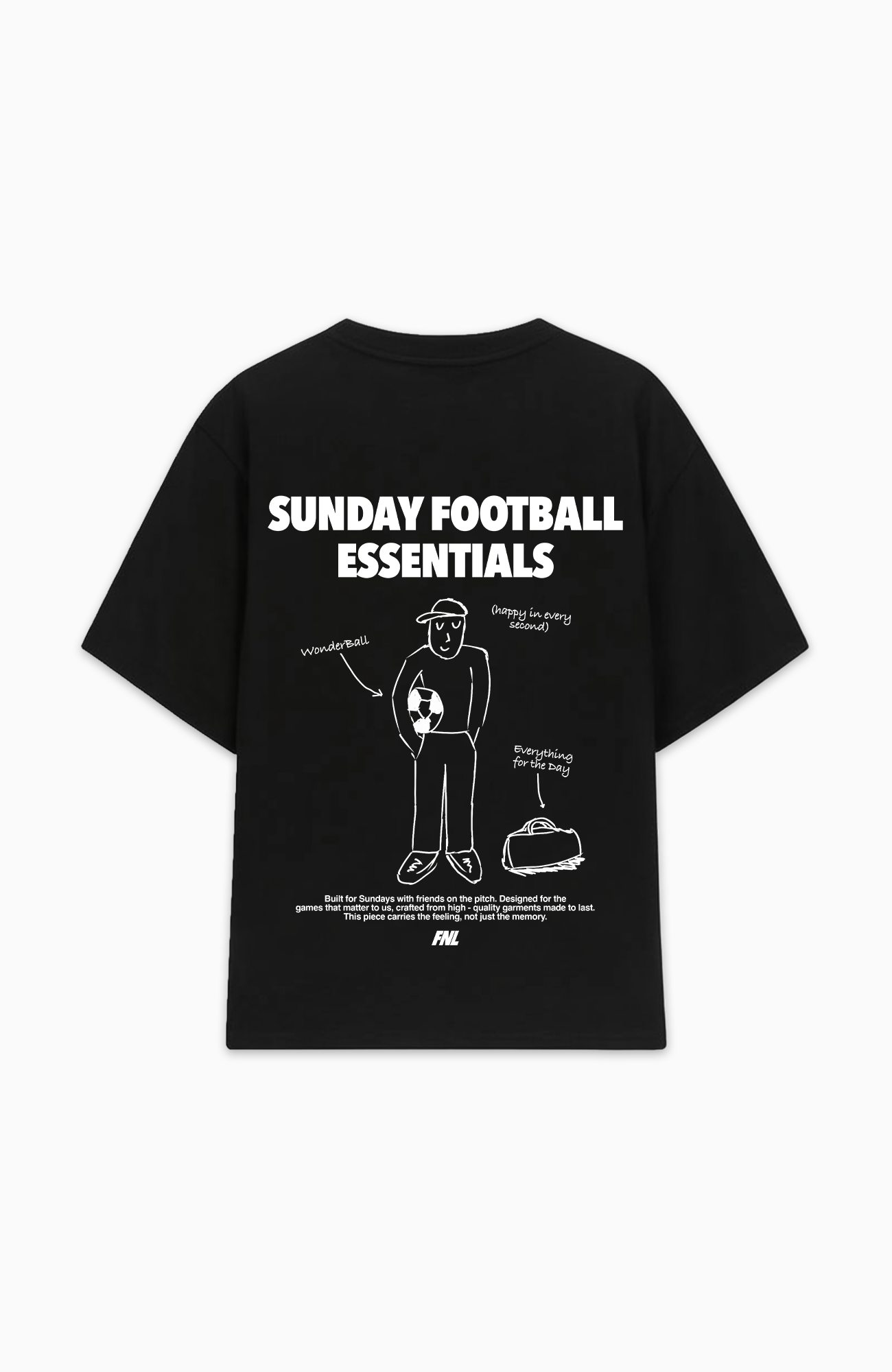 SUNDAY FOOTBALL ESSENTIALS OVERSIZED SHIRT