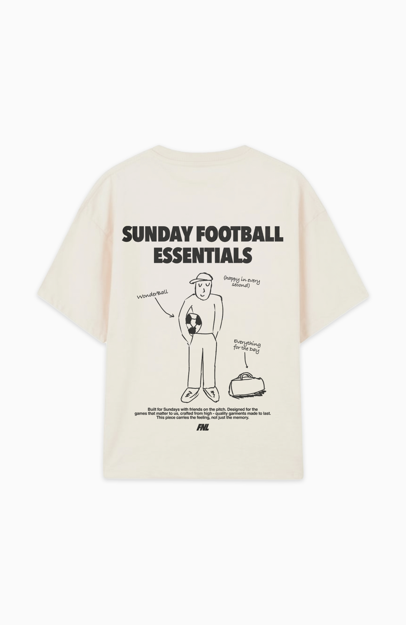 SUNDAY FOOTBALL ESSENTIALS OVERSIZED SHIRT