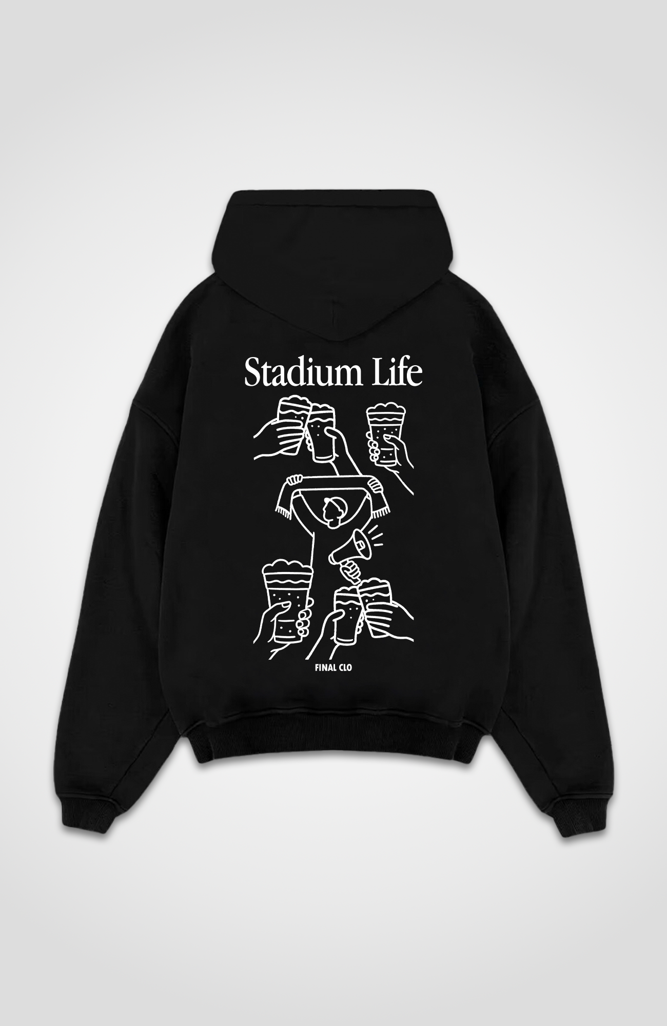 STADIUM LIFE OVERSIZED HOODIE