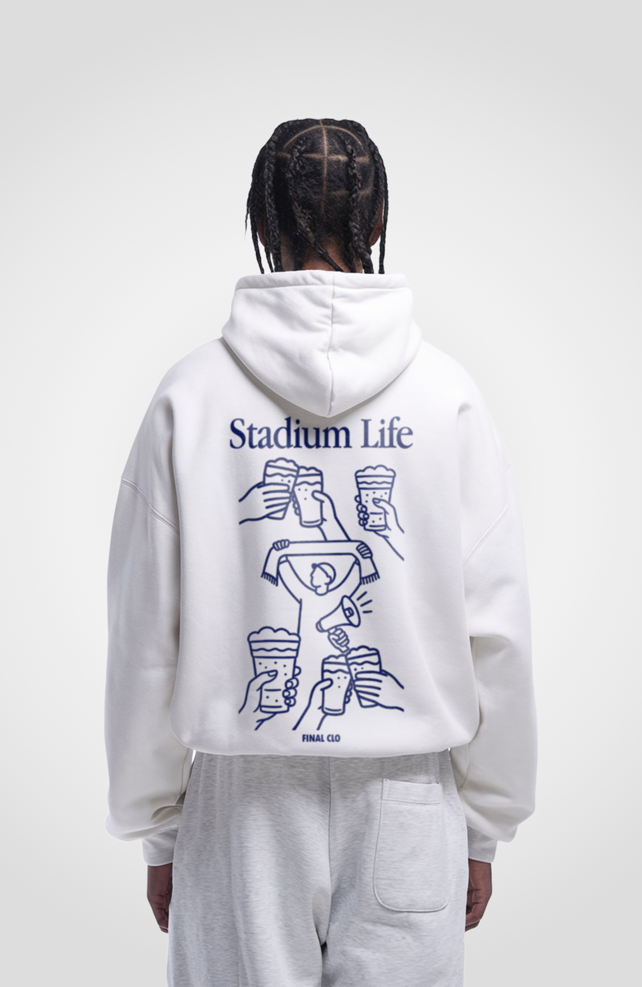 STADIUM LIFE OVERSIZED HOODIE