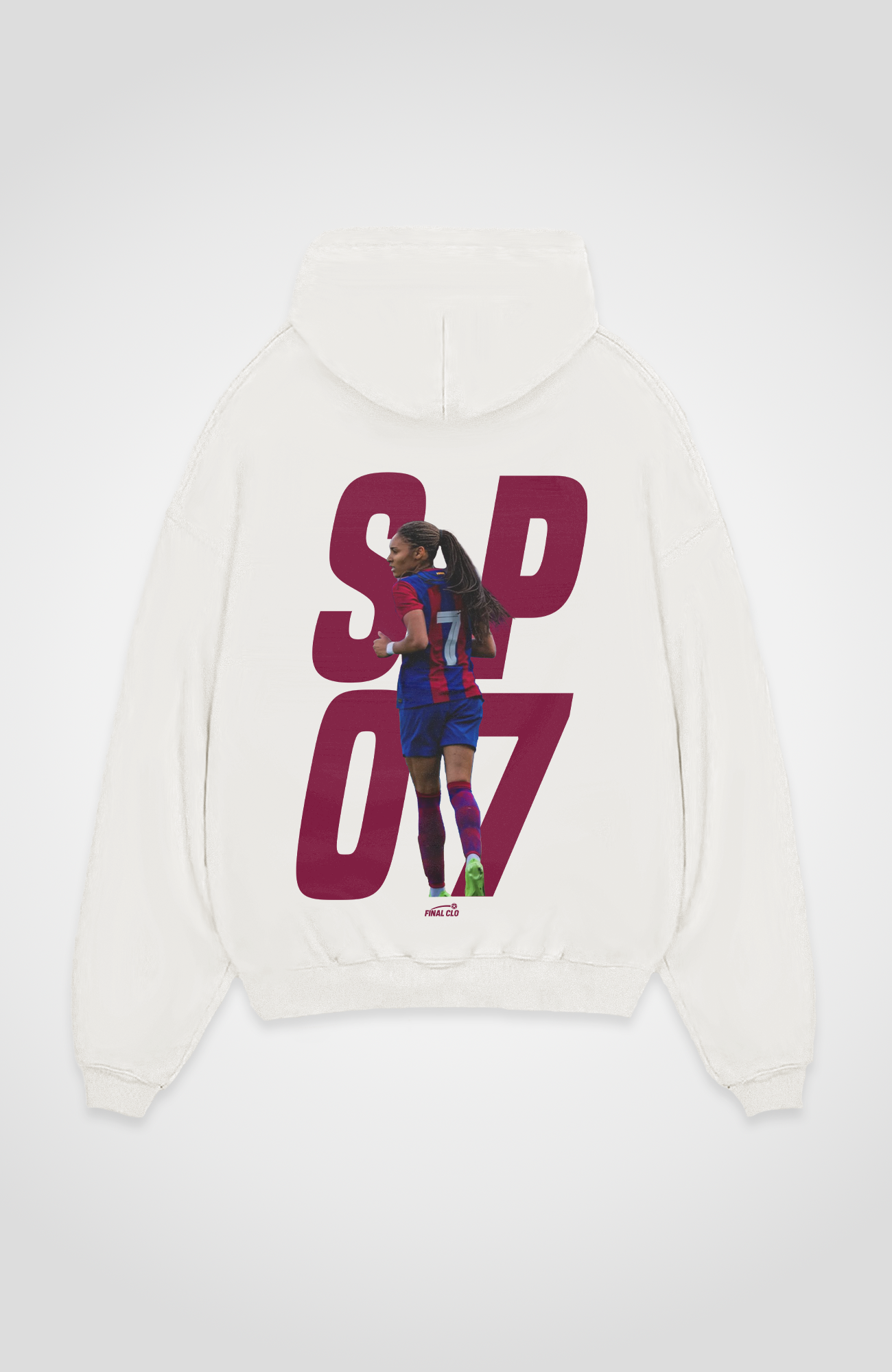 SP 07 FOOTBALL MERCH OVERSIZED HOODIE