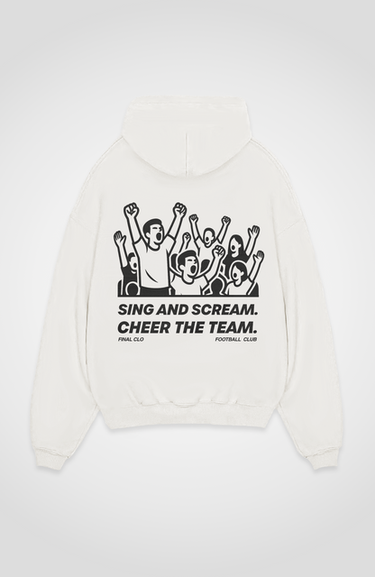 SING AND SCREAM OVERSIZED HOODIE