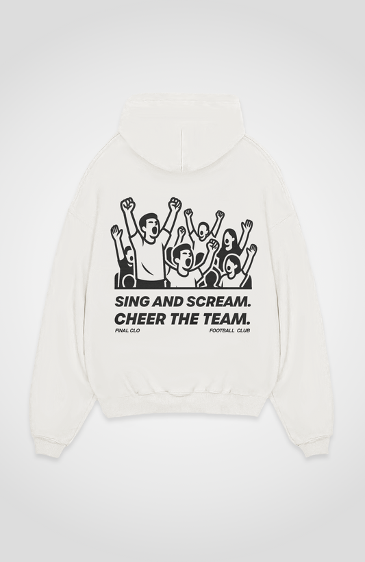 SING AND SCREAM OVERSIZED HOODIE
