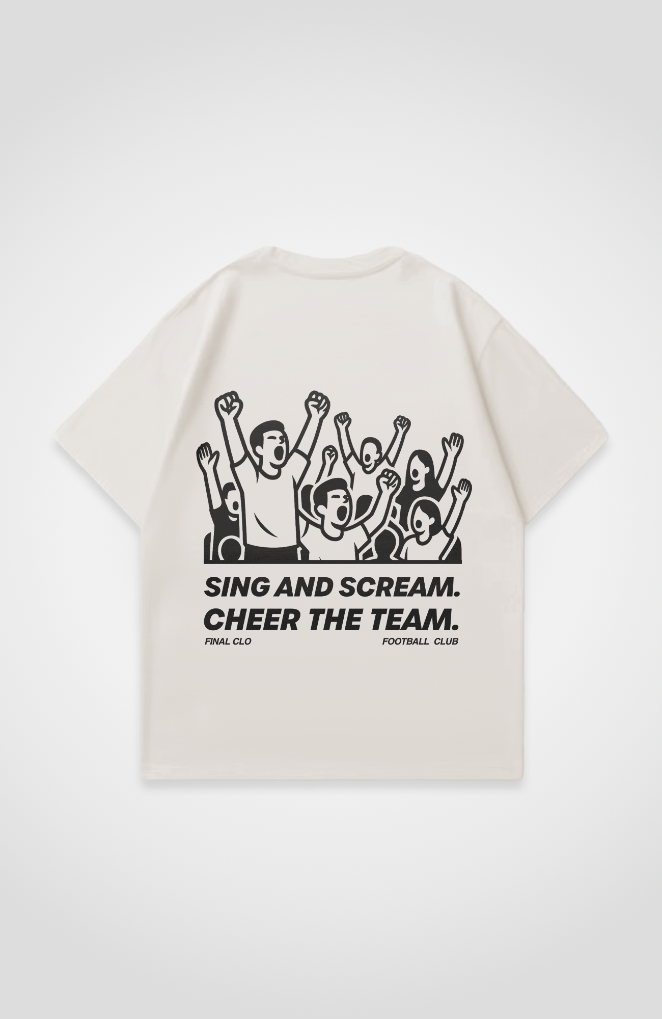 SIND AND SCREAM OVERSIZED SHIRT