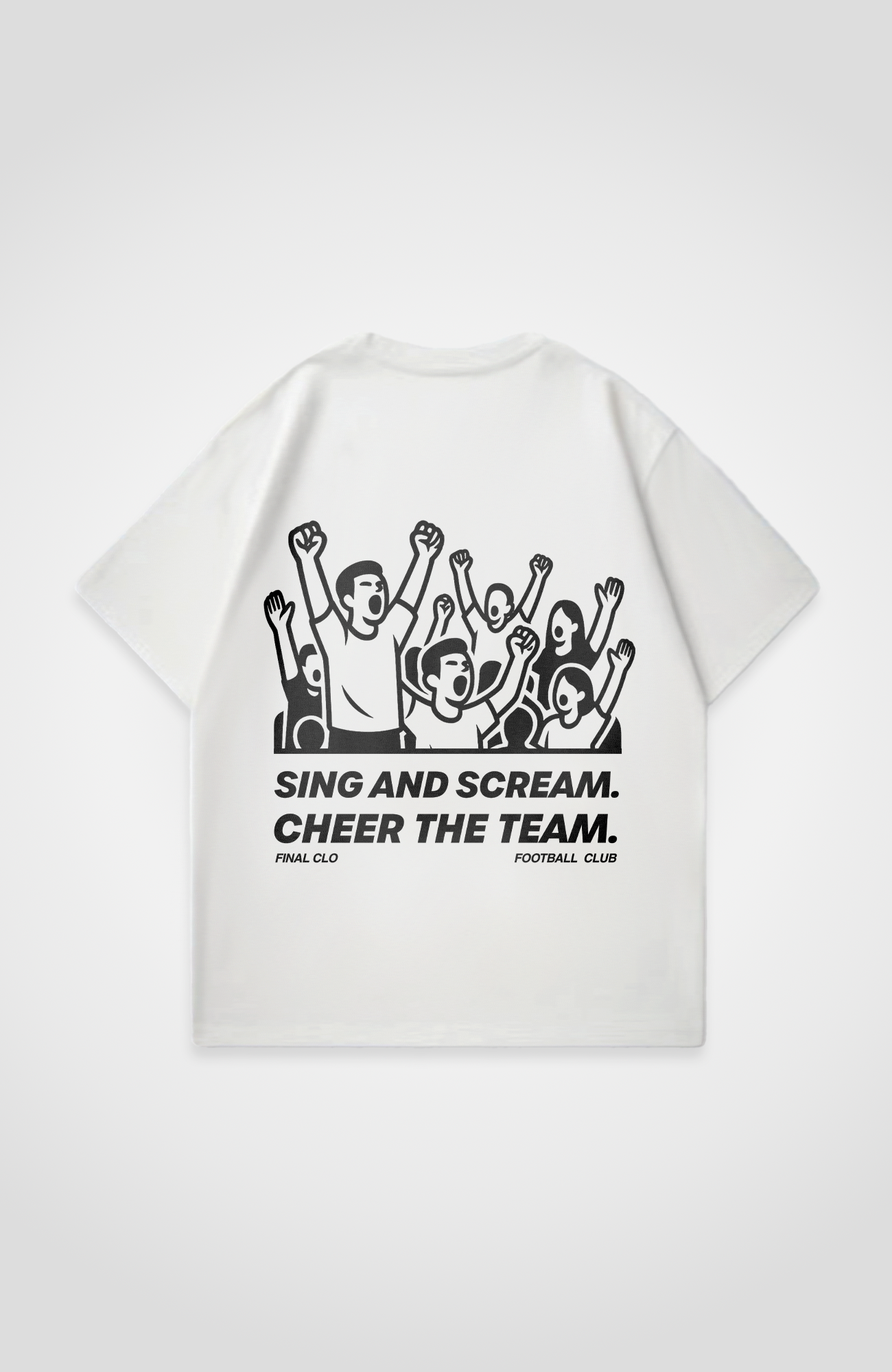 SIND AND SCREAM OVERSIZED SHIRT