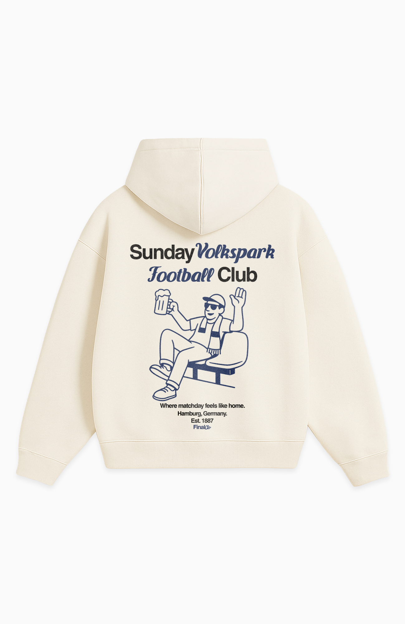 SUNDAY VOLKSPARK FOOTBALL CLUB OVERSIZED HOODIE