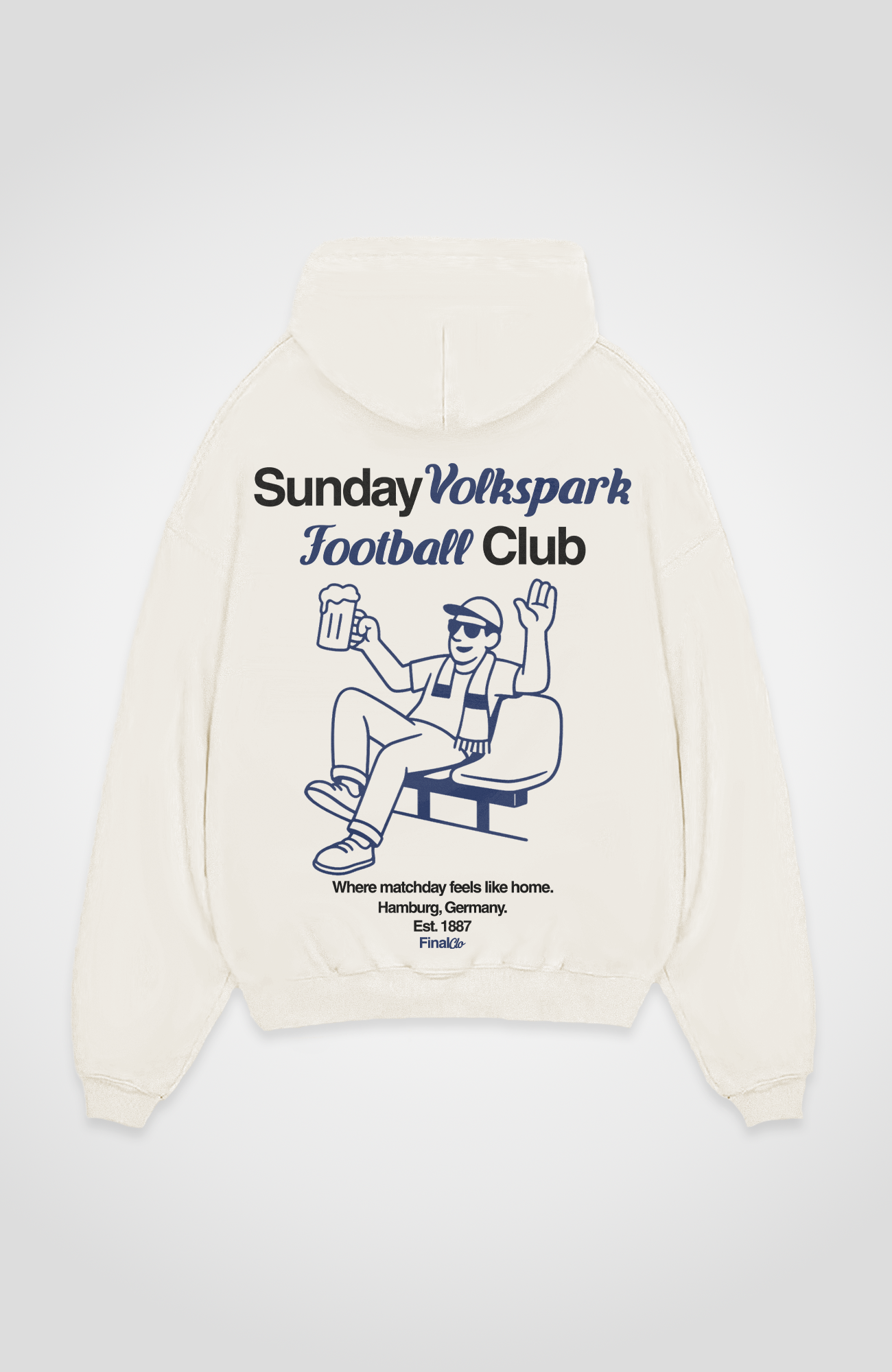 SUNDAY VOLKSPARK FOOTBALL CLUB OVERSIZED HOODIE