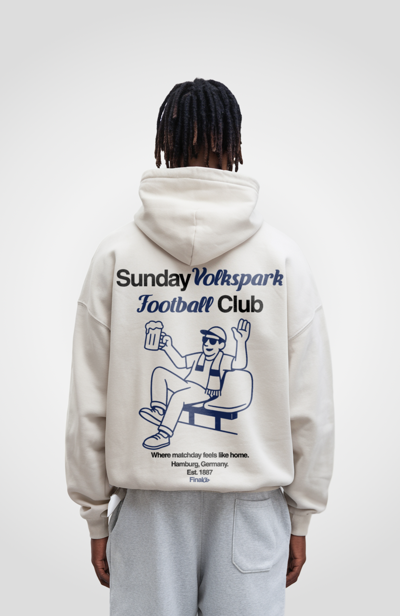SUNDAY VOLKSPARK FOOTBALL CLUB OVERSIZED HOODIE
