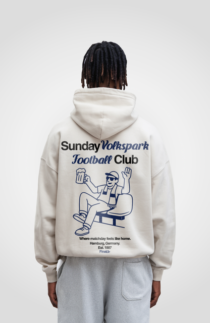 SUNDAY VOLKSPARK FOOTBALL CLUB OVERSIZED HOODIE