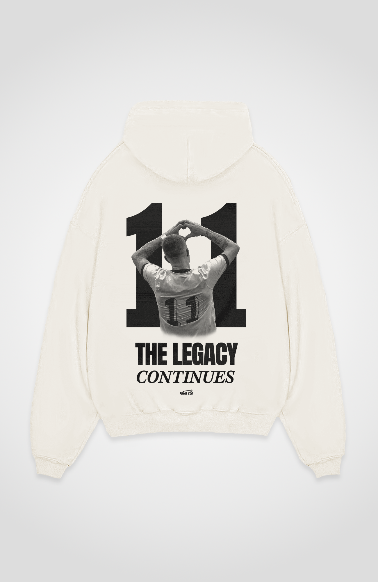 THE LEGACY CONTINUES DORTMUND MERCH OVERSIZED HOODIE