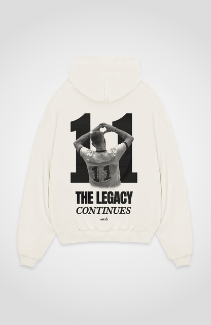THE LEGACY CONTINUES DORTMUND MERCH OVERSIZED HOODIE