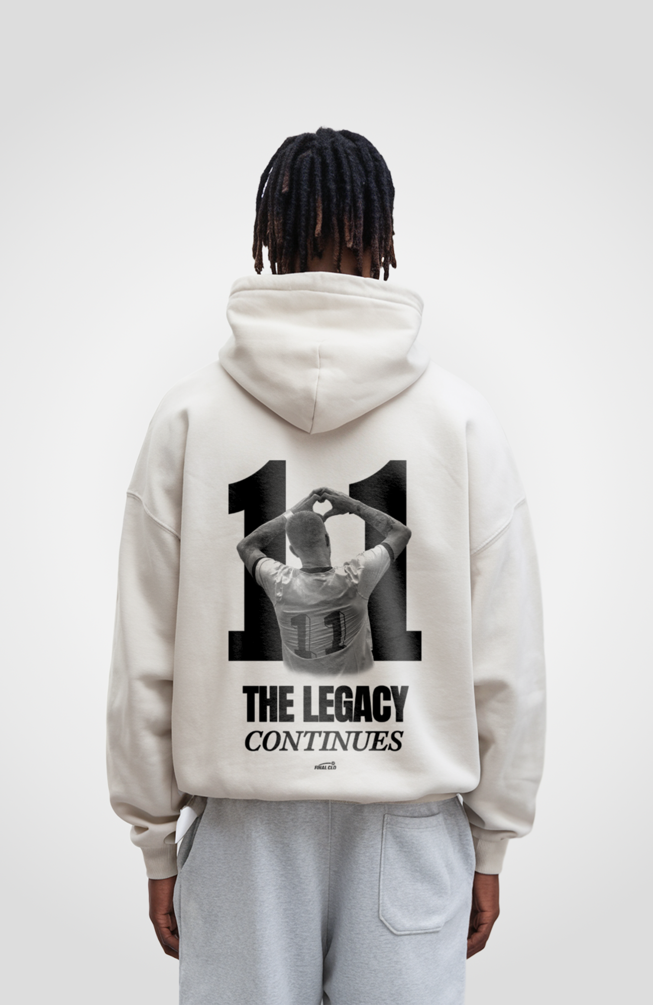 THE LEGACY CONTINUES DORTMUND MERCH OVERSIZED HOODIE