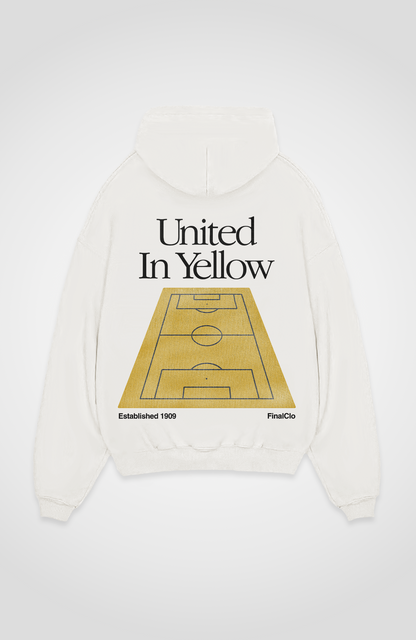 UNITED IN YELLOW OVERSIZED HOODIE