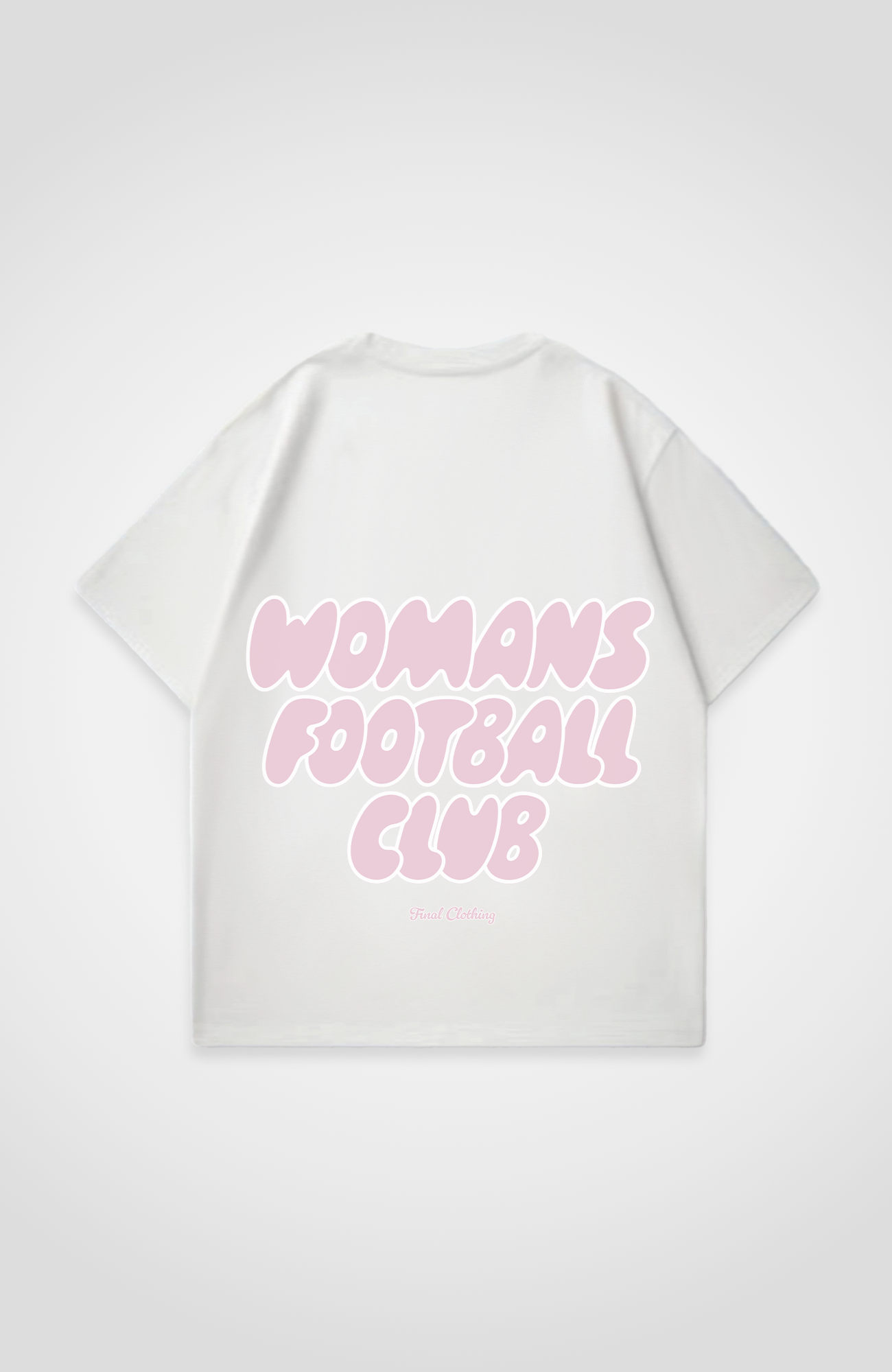 WOMANS FOOTBALL CLUB OVERSIZED SHIRT