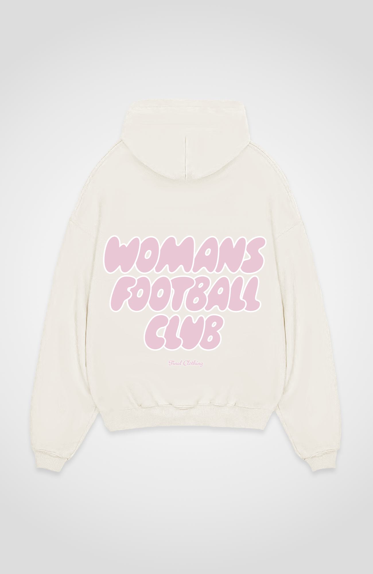 WOMANS FOOTBALL CLUB OVERSIZED HOODIE