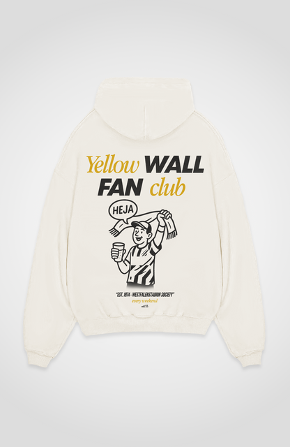YELLOW WALL FAN CLUB OVERSIZED HOODIE